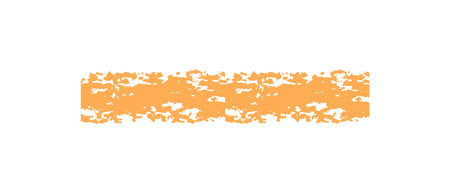 Hand drawn simple line drawn with wax crayon, chalk or charcoal. Uneven wax dry texture for underlining or highlighting text. Pencil drawn lines, strikethroughs, underlines. grungy vector elements isolated on whiteのイラスト素材