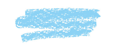 Hand drawn simple line drawn with wax crayon, chalk or charcoal. Uneven wax dry texture for underlining or highlighting text. Pencil drawn lines, strikethroughs, underlines. grungy vector elements isolated on white.のイラスト素材