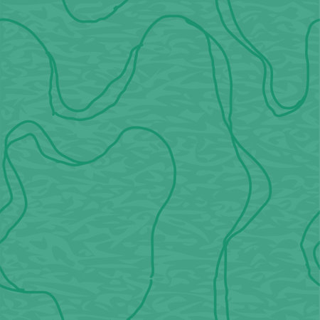 Wavy Seamless Trippy Pattern with grunge textures. Seamless pattern of colorful abstract squiggles print, scribble spiral and wavy lines. retro 80s style. Chaotic ink brush scribbles. Vector illustrationのイラスト素材