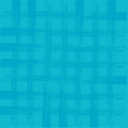 Vector hand drawn brush textured checkered pattern. crayon dry paint geometrical simple texture. Crossing lines. Abstract cute delicate pattern ideal for fabric, textile, wallpaper.のイラスト素材