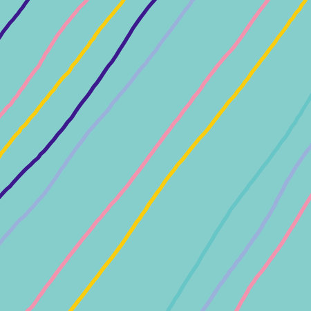 Vector hand drawn cute checkered pattern. Doodle Plaid geometrical simple texture. Crossing lines. Abstract cute delicate pattern ideal for fabric, textile, wallpaper.のイラスト素材