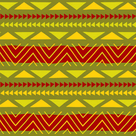 Ethnic pattern. Tribal art. African pattern.のイラスト素材