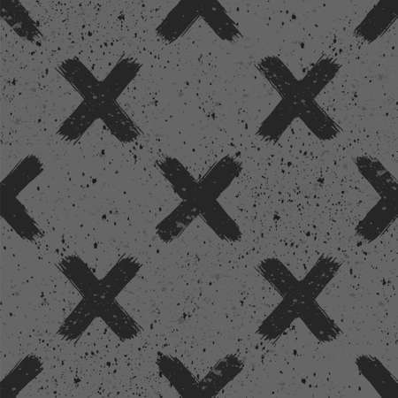 Abstract background. Geometric pattern. Grunge texture. Vector wallpaper.のイラスト素材