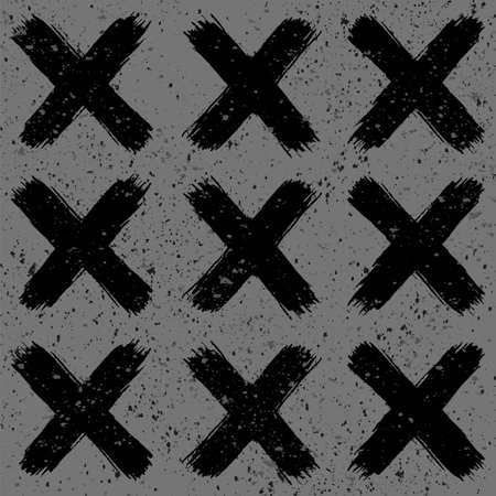 Abstract background. Geometric pattern. Grunge texture. Vector wallpaper.のイラスト素材