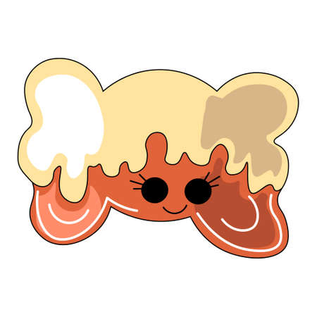 It can be used for icons, web, postcards, decor, pacaging, prints for things, covers for notebooks, decoration of boxes for toys, sticker, backpack, individual element and etc.のイラスト素材