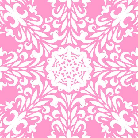 Vector ornate classic floral ornament backgroundのイラスト素材