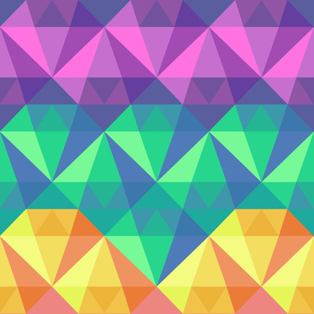 Polygonal seamless pattern, trendy polygonal futuristic backgroundのイラスト素材