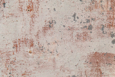 bright expressive background of different colors on the metal, it was painted many times with...
