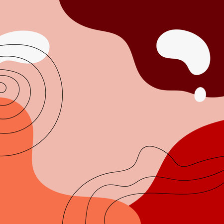 Abstract background Red Minimalist Styleのイラスト素材