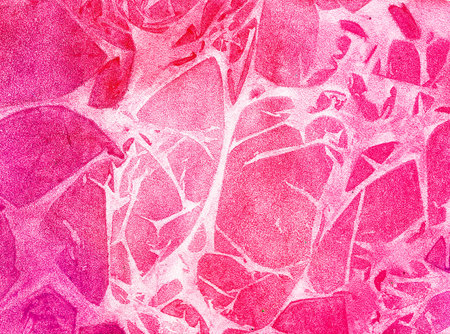 Watercolor texture of red-pink colors with streaks horizontal background for invitation card design...