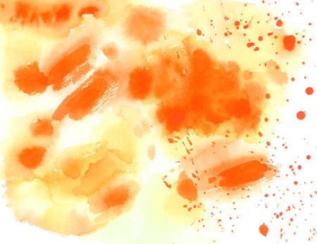 Abstract watercolor hand painted backgroundの写真素材