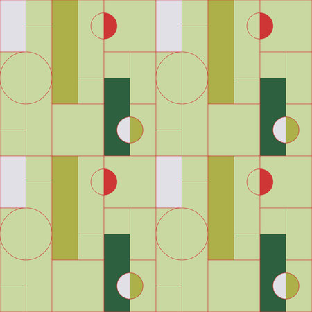 Universal abstract seamless geometric pattern with simple formsの写真素材