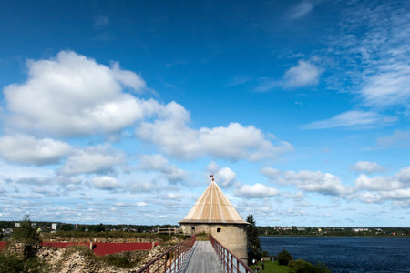wooden bridge of ancient Fortresses