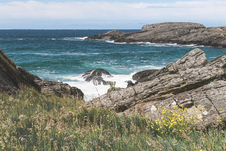 rocky coast in the west of Norway