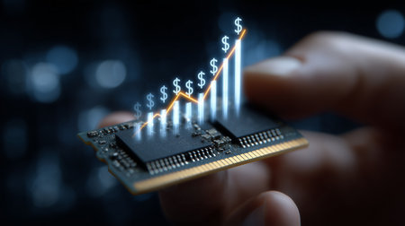 Rising Cost of Computer Memory Moduleの素材