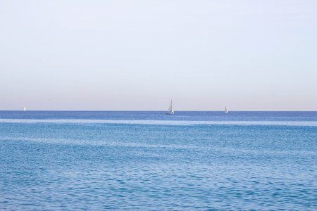 Barcelona, boats, Christmas, good sunny weather, New Year, relaxing, sea, sea landscape, small...