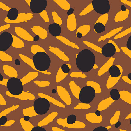 Seamless pattern with abstract shapes. Beautiful colorful background design for print. Template for...