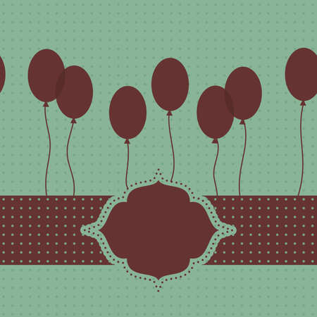 birthday bannerのイラスト素材