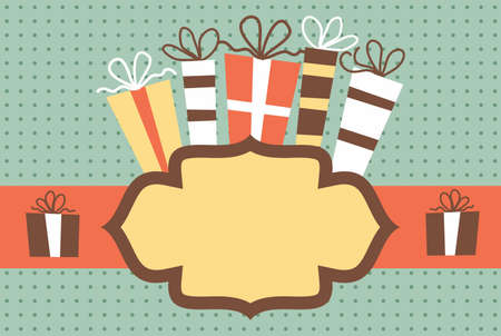 gift bannersのイラスト素材