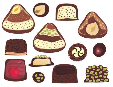 chocolates!のイラスト素材