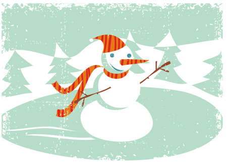 snowman のイラスト素材
