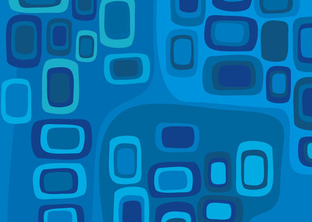 blue retro backgroundのイラスト素材