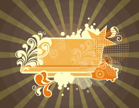 retro backgroundのイラスト素材