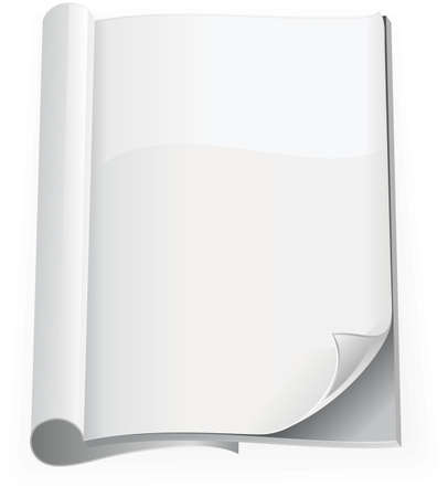 note-book with blank pages のイラスト素材