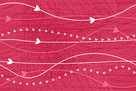 valentine seamless patternのイラスト素材