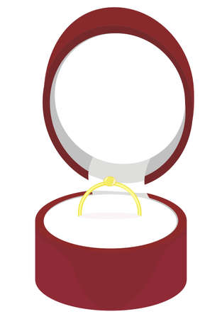 wedding ringのイラスト素材