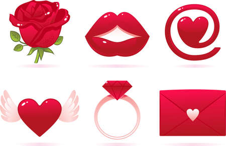 love iconsのイラスト素材