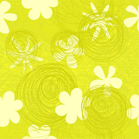 seamless floral pattern のイラスト素材