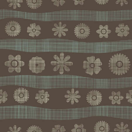 fabric seamless patternのイラスト素材