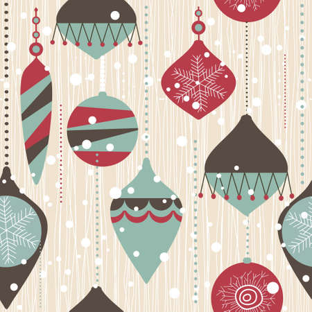 seamless christmas patternのイラスト素材