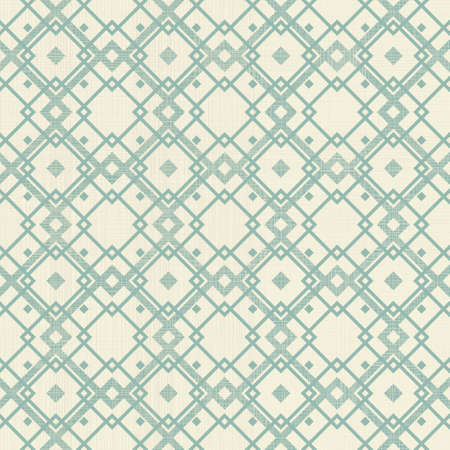retro geometric seamless pattern in blue, and grey のイラスト素材