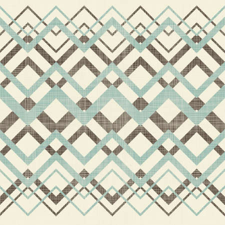 retro seamless zigzag patternのイラスト素材