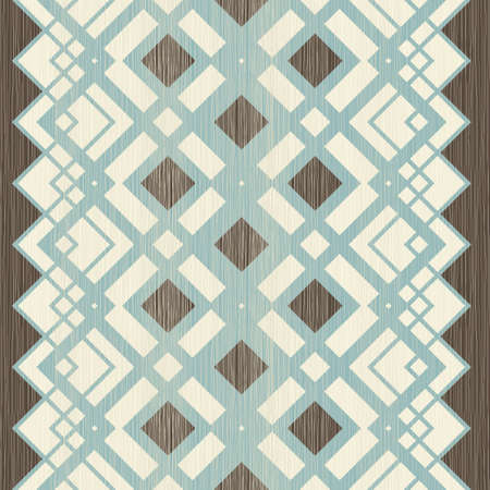 retro seamless zigzag patternのイラスト素材