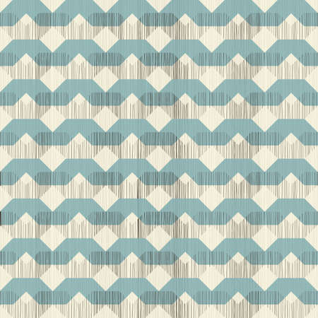 retro seamless zigzag patternのイラスト素材
