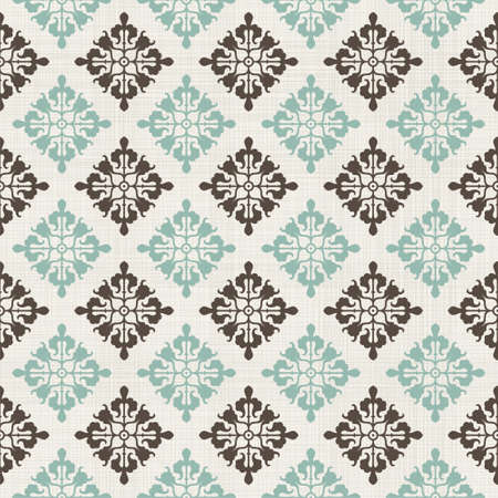 vintage seamless pattern with Victorian motif のイラスト素材