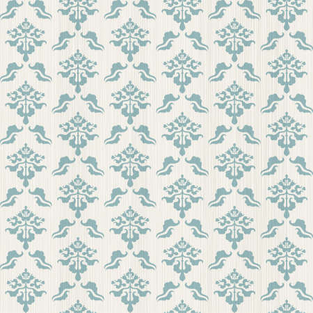 seamless damask pattern with Victorian motif のイラスト素材