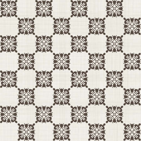 vintage seamless pattern with Victorian motifのイラスト素材