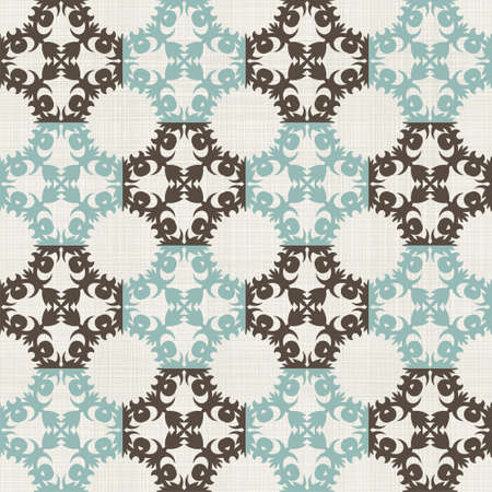 vintage seamless pattern with Victorian motifのイラスト素材