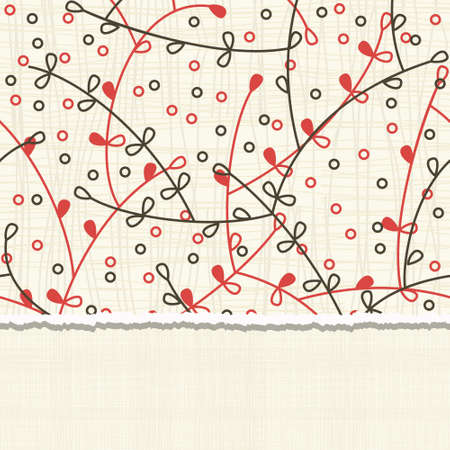 card with seamless colorful abstract patternのイラスト素材
