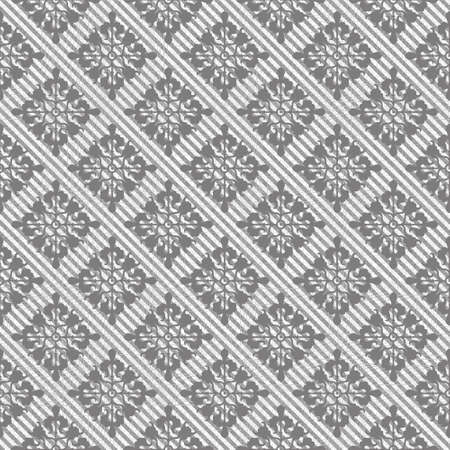 seamless tweed pattern in greyのイラスト素材