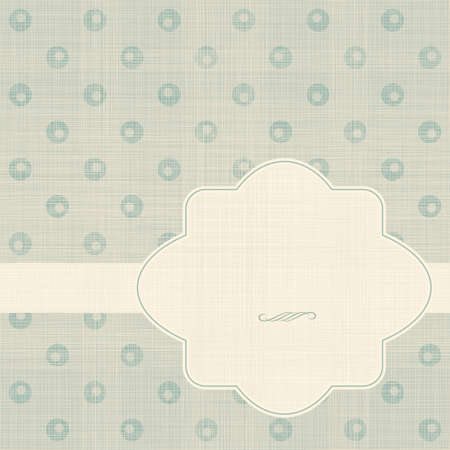 Vintage Frame on Retro Background Designのイラスト素材