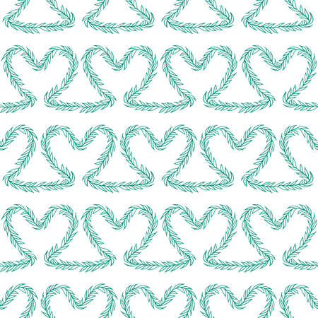 Romantic seamless patternのイラスト素材