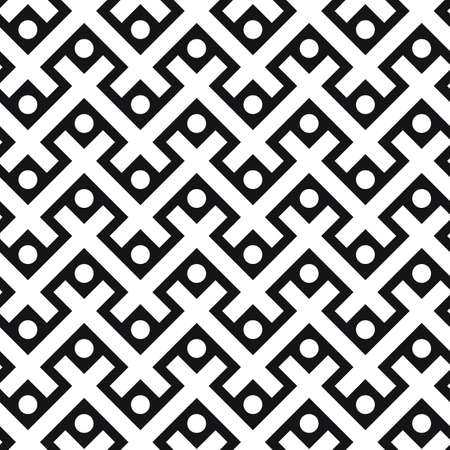 Decorative vector seamless pattern in scandi styleのイラスト素材