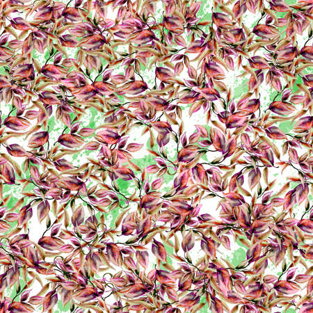 Watercolor background.Seamless pattern can be used for wallpaper,pattern fills,web page background,surface texturesの写真素材
