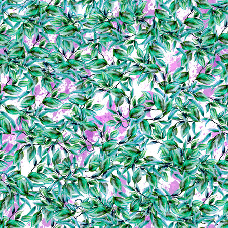 Watercolor background.Seamless pattern can be used for wallpaper,pattern fills,web page background,surface texturesの写真素材