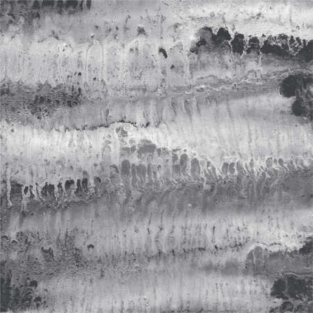 Black watercolor macro texture background. Abstract aquarelle greyscale backdrop. Handmade technique.の写真素材